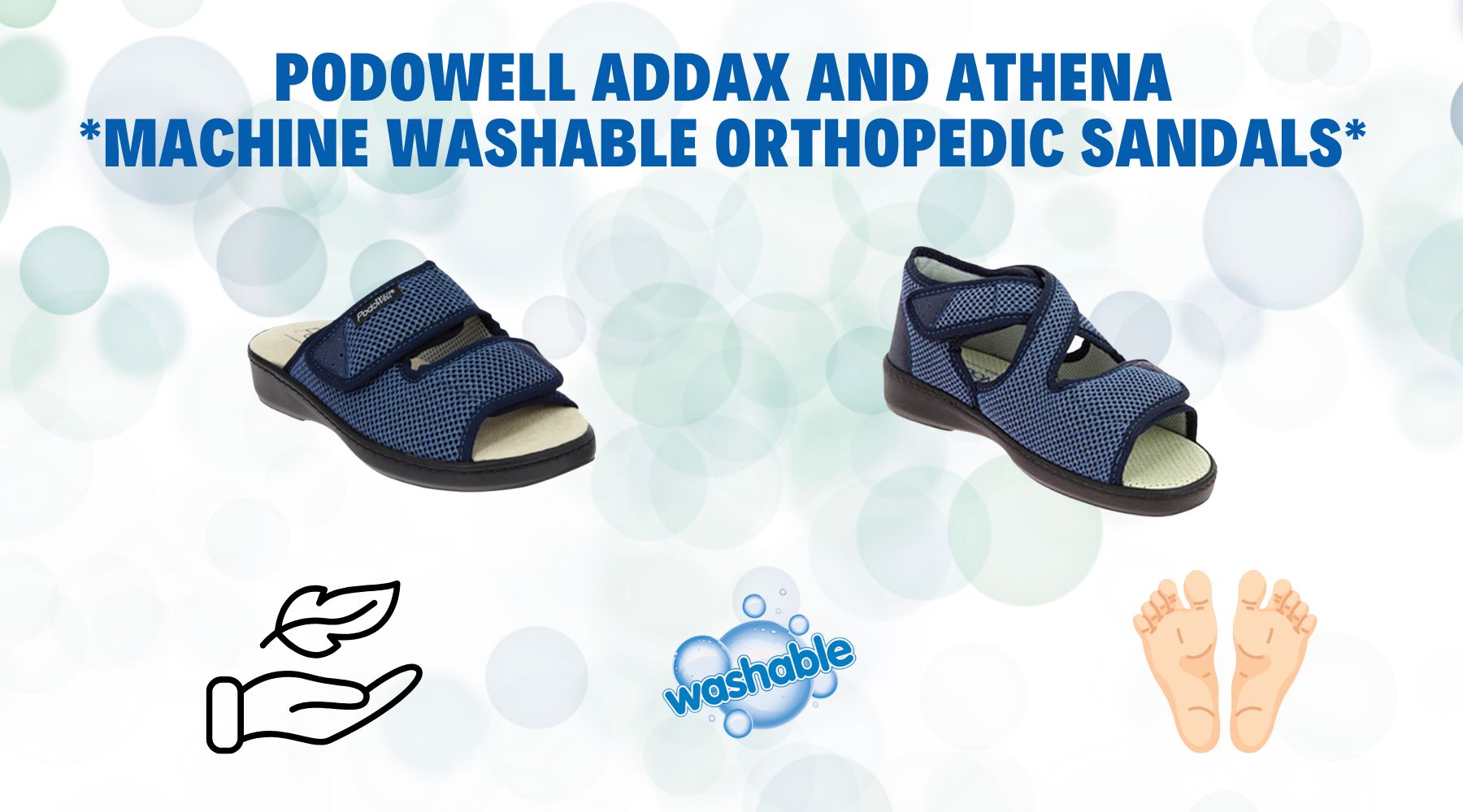 Washable Sandals offer Sanitizing Solutions for Diabetic Patients to Protect Their Feet