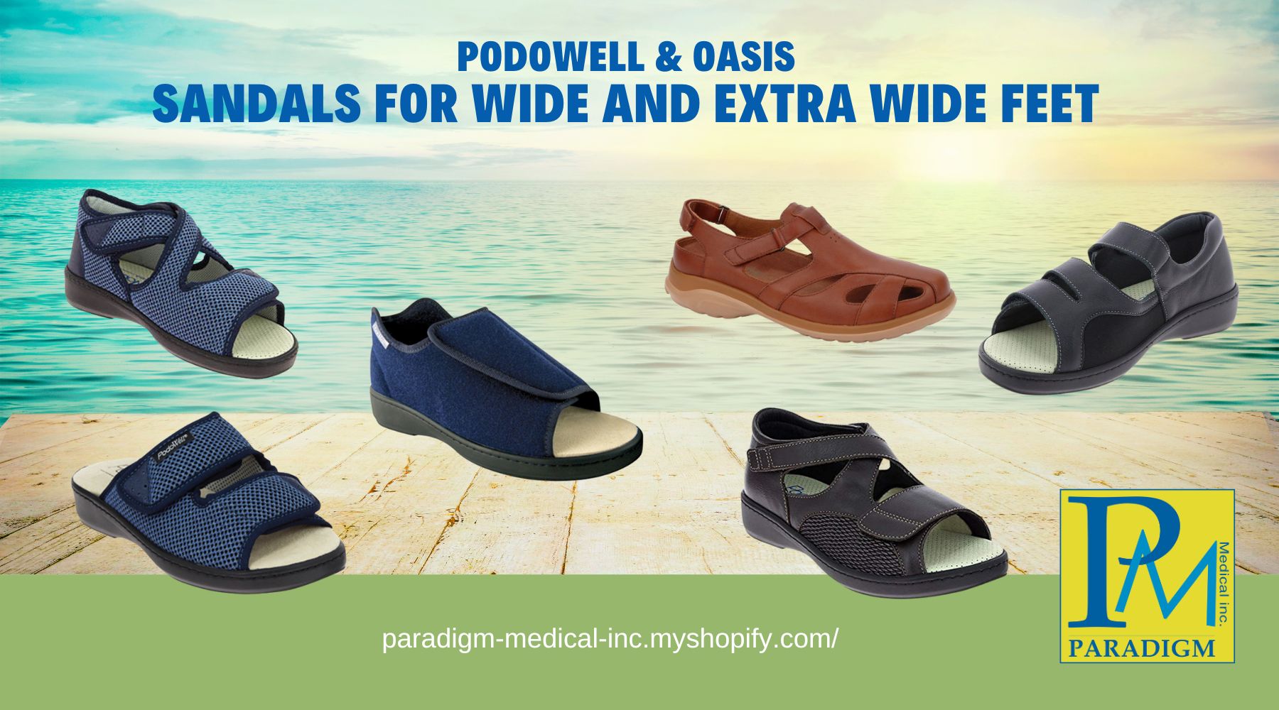 Wide feet? NO PROBLEM! See our best-selling Wide and Extra Wide Sandals!