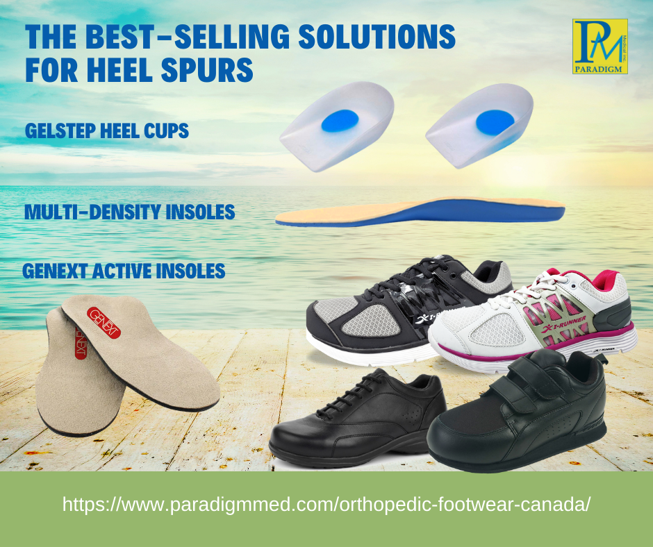 Orthopedic Footwear and Footcare solutions for Heel Spurs and Foot Pain