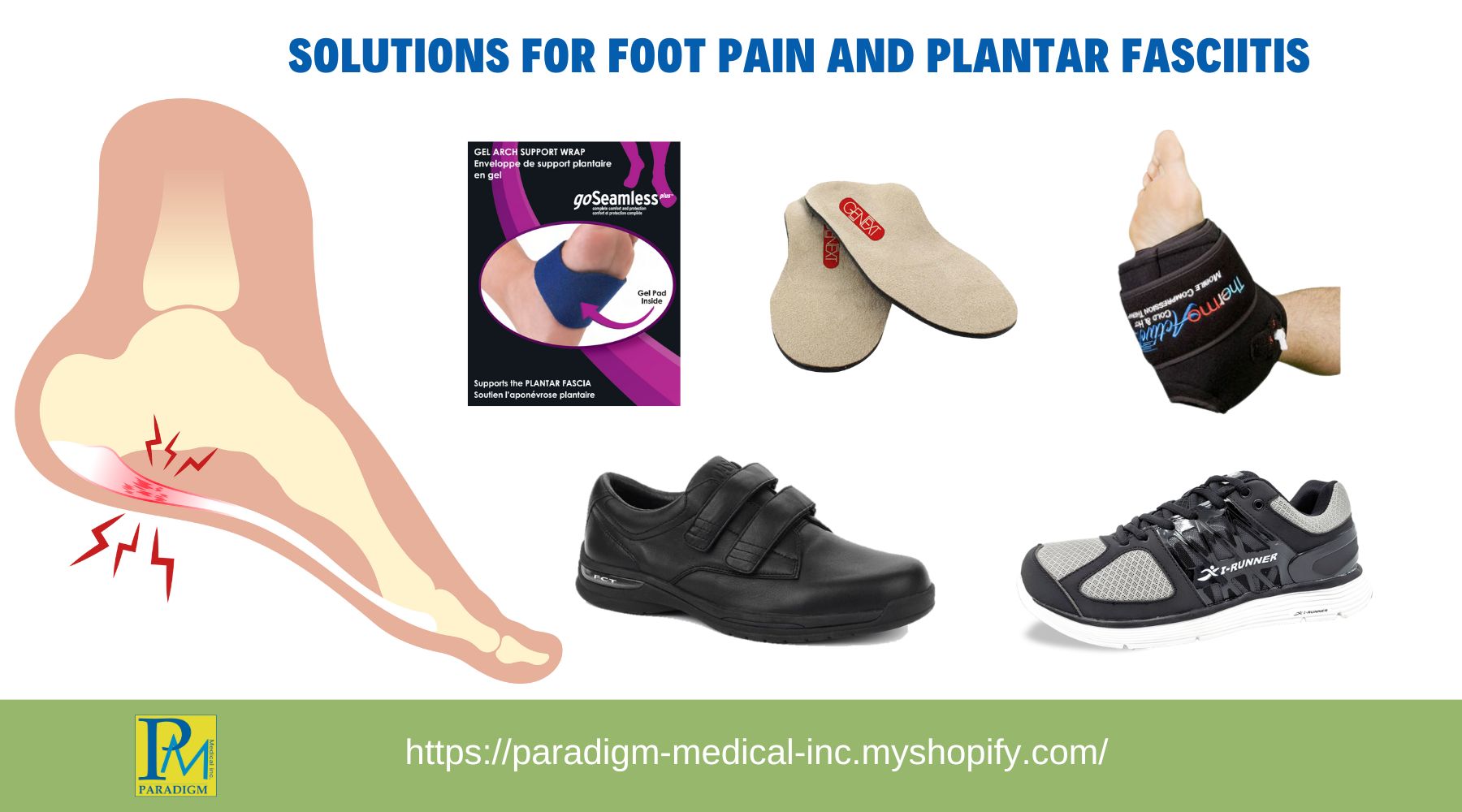Non-surgical treatment options for foot pain and plantar fasciitis