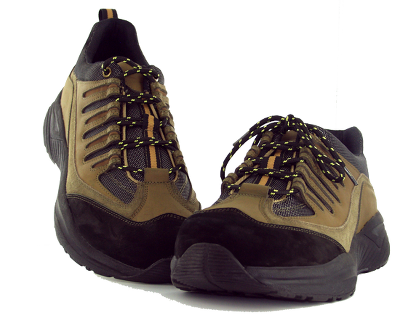 swelling wide extra wide athletic diabetes heel pain neurophaty swollen sore feet orthopedic shoes HIKER canada anti-slip anti-skid brown