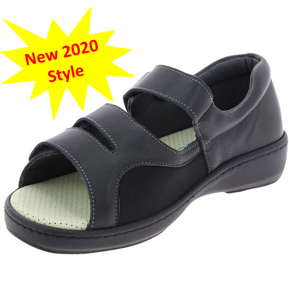 Podowell canada france slippers sandals comfort extra wide anti-skid adjustable