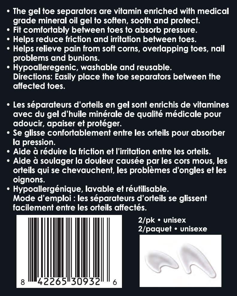 Hallux valgus bunion joints toes comfort cushion alignment metatarsal impact friction hypoallergenic gel