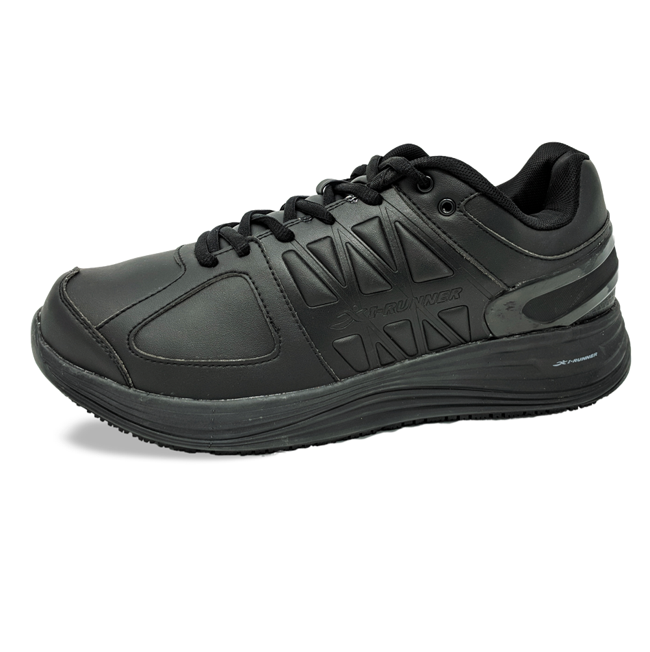 Leather upper 2025 non slip shoes