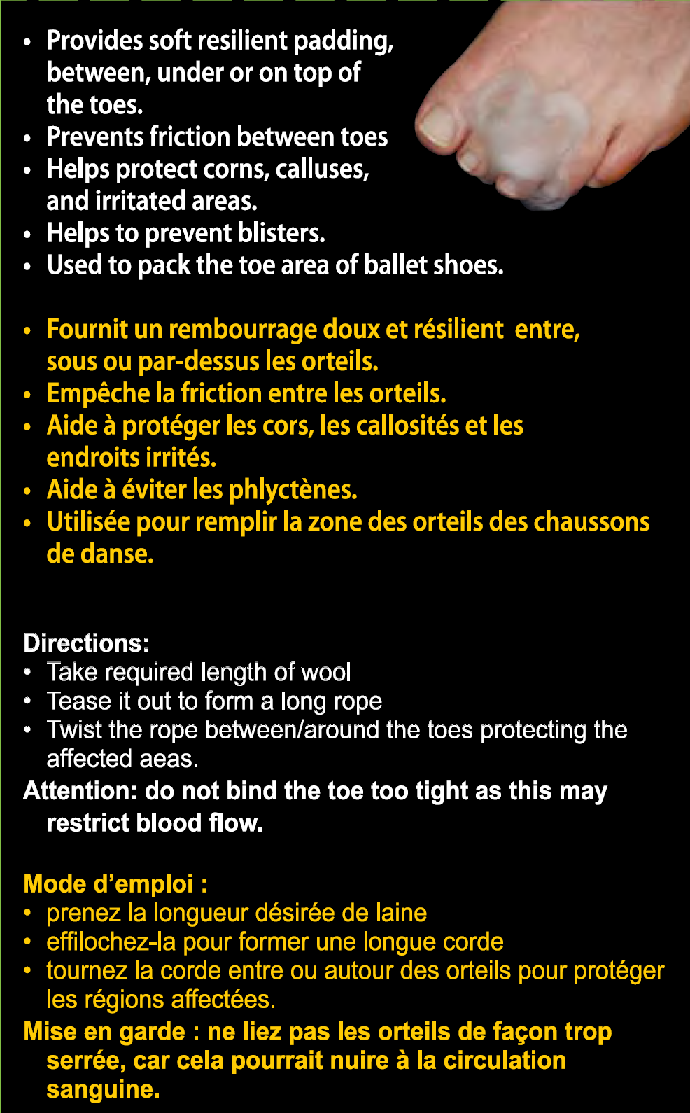 comfort protection toes blisters ballet irritation callus corns