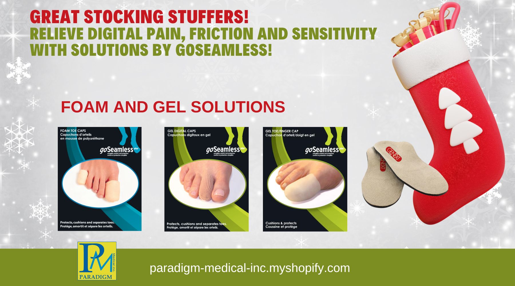 All Year-Long Relief with goSeamless Digital Protectors!