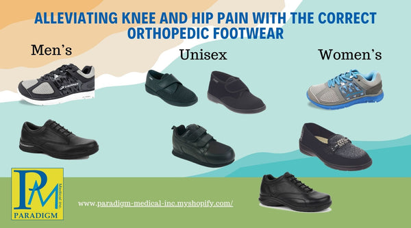 Alleviating Knee and Hip Pain by choosing the RIGHT Medical Grade Orthopedic Footwear!