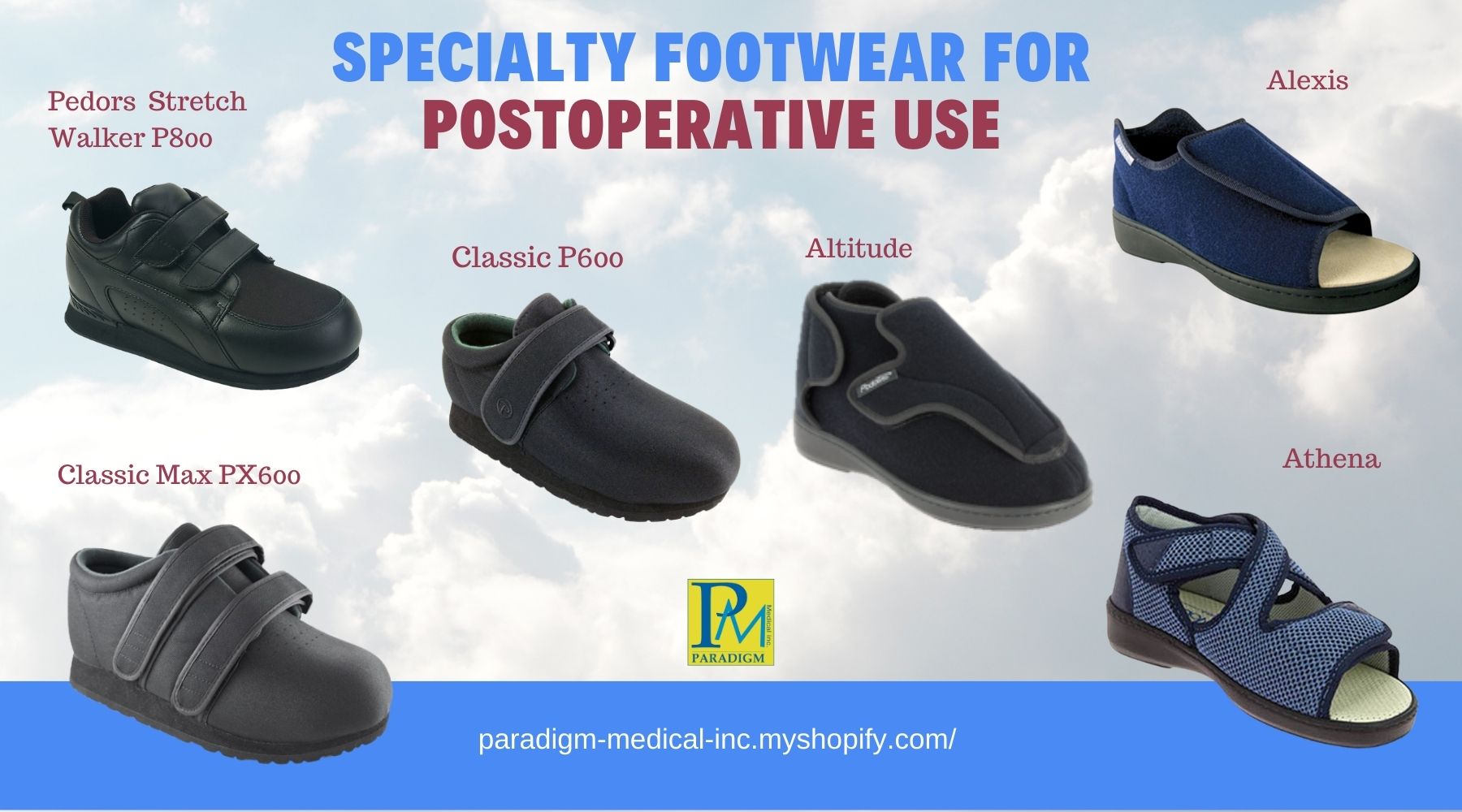 postoperative footwear for after surgery