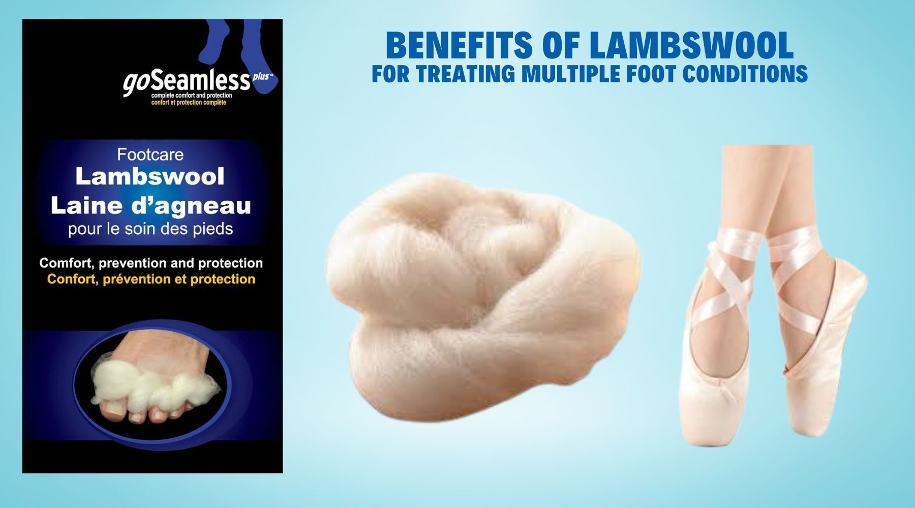 The Benefits of Medical Lambswool Padding in Foot Care