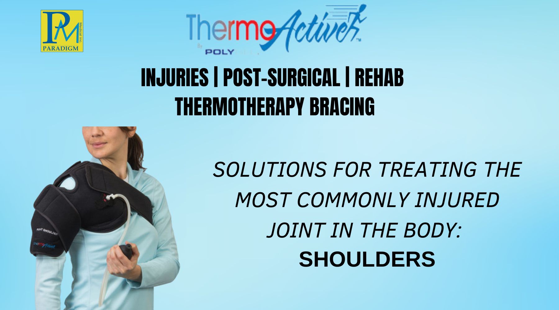 Benefits of Using Intermittent Hot, Cold and Compression Therapy for Postoperative Use and To Treat and Manage Shoulder Injuries!