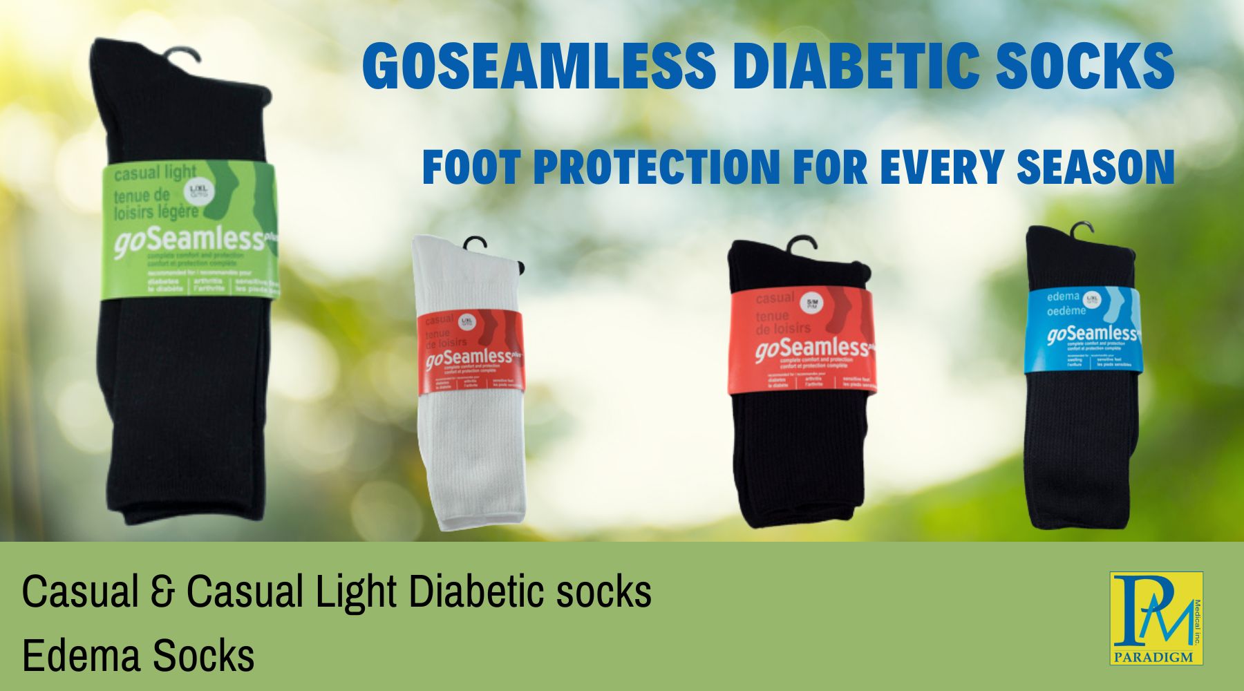 Protecting Diabetic Feet with the RIGHT socks!
