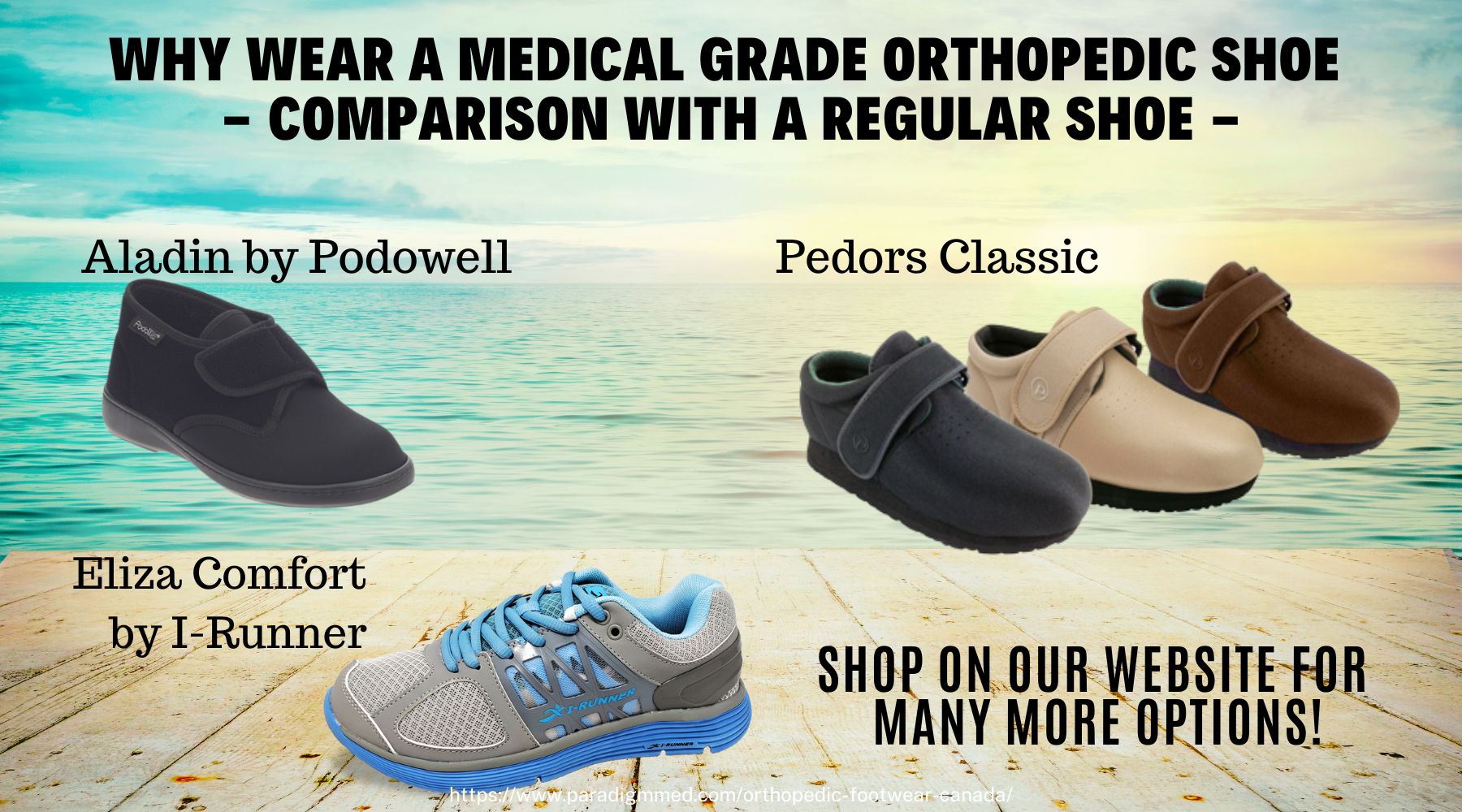 The Difference Between Medical Grade Ortopedic Shoes versus Regular Shoes