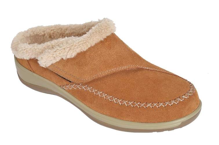 Orthopedic edma lymphedema orthotic shoes comfortable Canada orthofeet slippers cozy warm 