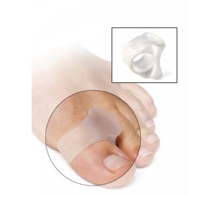 Hallux valgus bunion joints toes comfort cushion alignment metatarsal impact friction hypoallergenic gel 