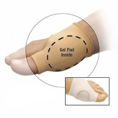 Hallux valgus bunion joints toes comfort cushion alignment metatarsal impact friction hypoallergenic gel 