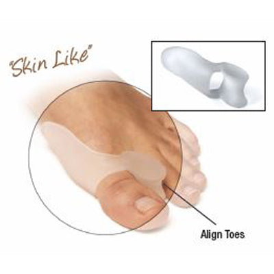 Hallux valgus bunion joints toes comfort cushion alignment metatarsal impact friction hypoallergenic gel 