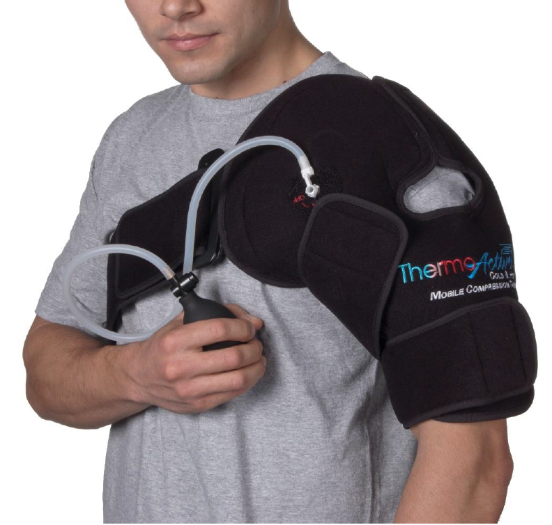 cold hot compression muscular pain injury treatment 